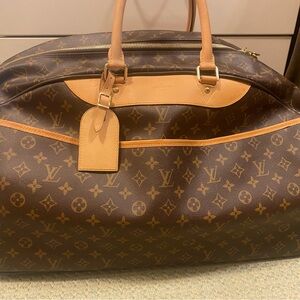 Louis Vuitton Brown Monogram Duffel Bag